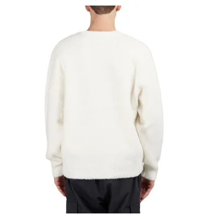 Stüssy Shaggy Cardigan (Weiss)