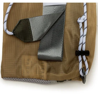 Taikan Sacoche Small Bag (Beige / Olive / Weiß)