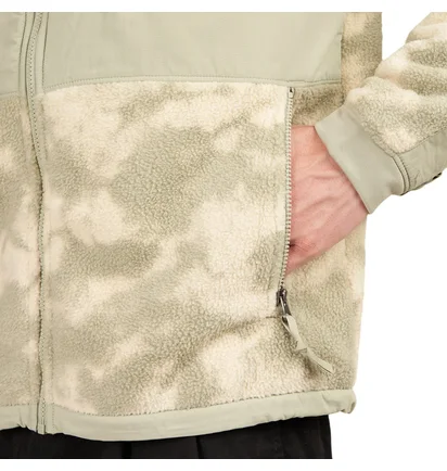 The North Face Printed Denali 2 Fleece Jacket (Beige / Grün)