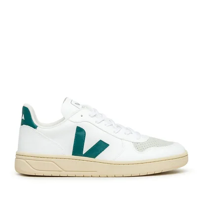 VEJA Pack Man V-10 CWL WHITE BRITTANY (Weiß / Grün)
