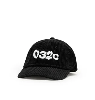 032c Glitch Logo Cap (Schwarz)