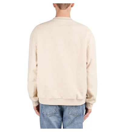 Brain Dead Slime Reverse Fleece Crewneck (Natur)