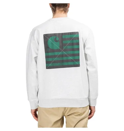 Carhartt WIP State Chromo Sweatshirt (Hellgrau)