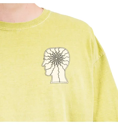 Brain Dead Migraine Tee (Gelb)