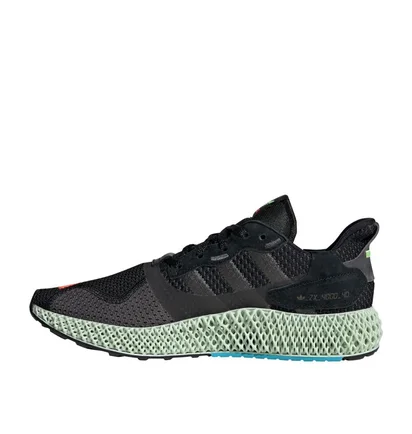 adidas ZX 4000 4D 'I Want I Can' (Schwarz / Gelb / Orange)