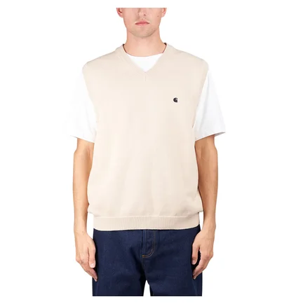 Carhartt WIP Madison Vest Sweater (Beige)