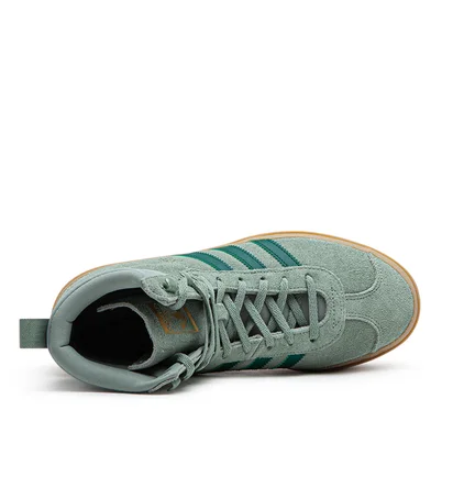 adidas WMNS Gazelle Boot (Grün / Gum)
