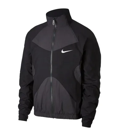 Nike NSW Re-Issue Woven Jacket (Schwarz / Anthrazit)