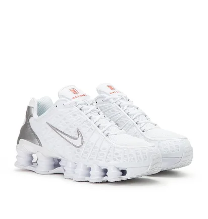 Nike Shox TL (Weiß / Silber)