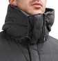 Snow Peak Recycled Nylon Ripstop Down Coat (Schwarz)