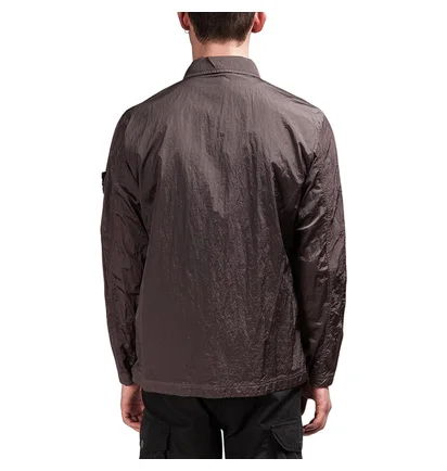 Stone Island Nylon Metal Ripstop Overshirt (Graubraun)