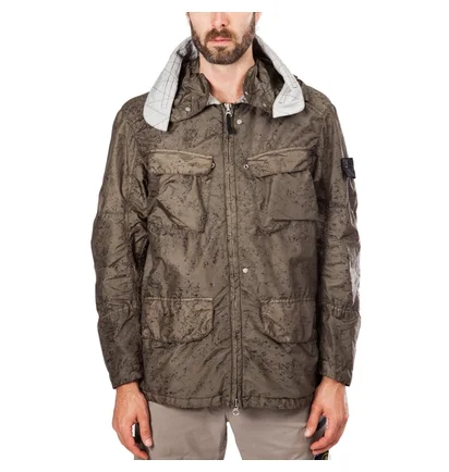 Stone Island Shadow Project Field Jacket Nylon Metal 'Spider' Watro (Olivgrün)