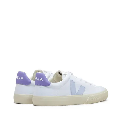 Veja WMNS Campo Canvas (Weiß / Hellblau / Flieder)
