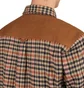 Carhartt WIP L/S Asher Shirt Check Leather (Braun / Orange)
