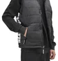 Chrystie NYC OG Logo Puffer Vest (Schwarz)