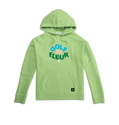 Converse x Golf Le Fleur Essentials Hoodie (Jade Lime)
