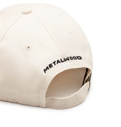 Metalwood Phuk Luzin 6-Panel Strapback Hat (Beige)