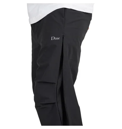 Dime Relaxed Zip Pants (Schwarz)
