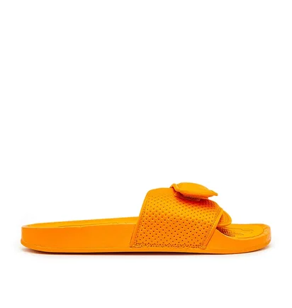 adidas x Pharell Williams Chanceletas HU Boost Slide (Orange)