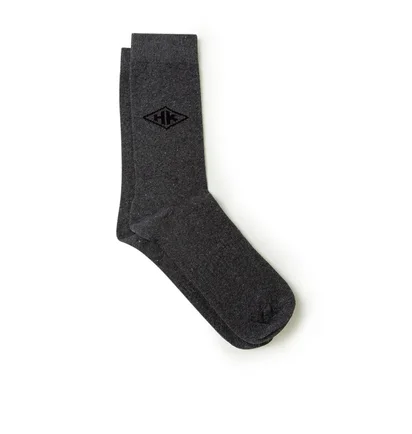 Han Kjobenhavn Socks (Dunkel Grau)
