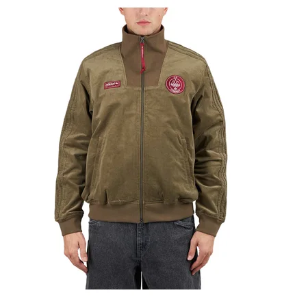 adidas x C.P. Company STND Track Top (Braun / Rot)