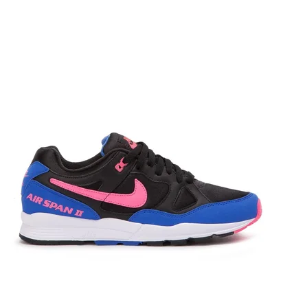 Nike Air Span II (Schwarz / Pink / Blau)