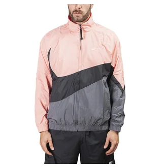 Nike Sportswear ''Swoosh'' Woven Jacket (Pink / Grau)