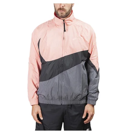 Nike Sportswear ''Swoosh'' Woven Jacket (Pink / Grau)