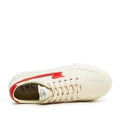 Stepney Workers Club Dellow S-Strike Canvas (Cream / Rot)