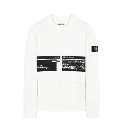 Stone Island Drone Three Sweatshirt (Weiß)
