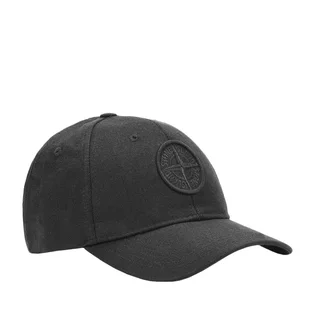 Stone Island Tonal Logo Cap (Schwarz)