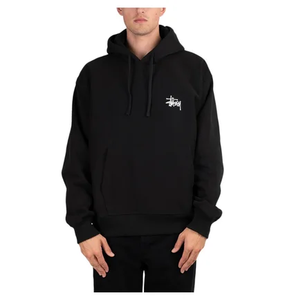 Stüssy Basic Stüssy Hood (Schwarz)