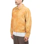 Stüssy Shearling Dyed Trucker Jacket (Orange / Braun)