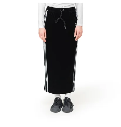 adidas x Angel Chen W Long Skirt AC (Schwarz / Weiß)