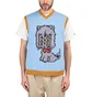 Brain Dead Kitty Cat Sweater Vest (Hellblau)