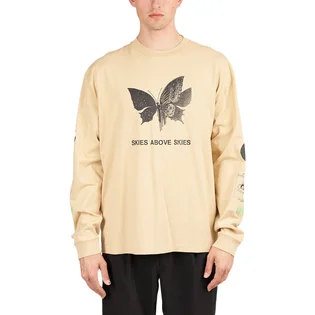 Brain Dead Skies above long sleeve (Beige)