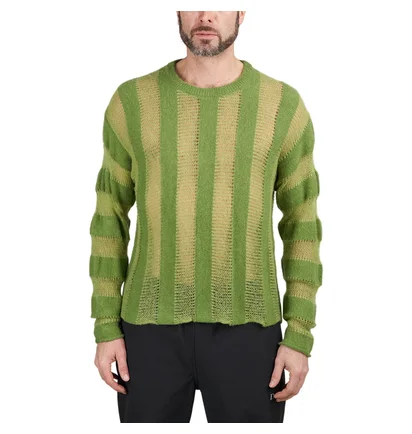 Brain Dead Fuzzy Threadbare Sweater (Grün)