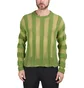Brain Dead Fuzzy Threadbare Sweater (Grün)