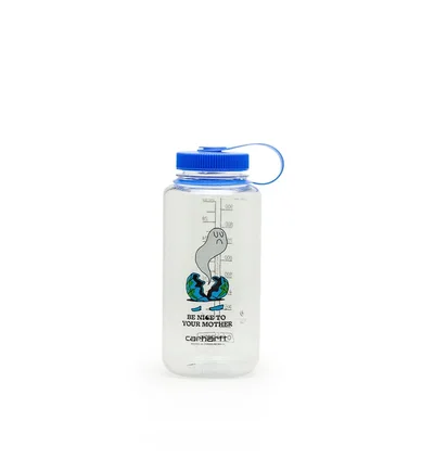 Carhartt WIP x Nalgene Nice to Mother Bottle (Transparent / Blau)