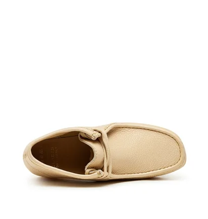 Clarks Originals x Sporty & Rich Wallabee Boot (Beige)