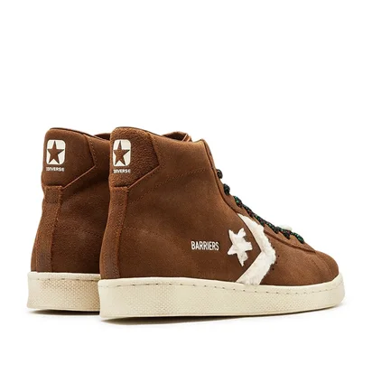 Converse x Barriers Pro Leather Hi (Braun)
