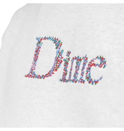 Dime Scribble Classic Logo Hoodie (Hellgrau)