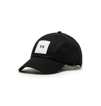 adidas Y-3 Square Label Cap (Schwarz)