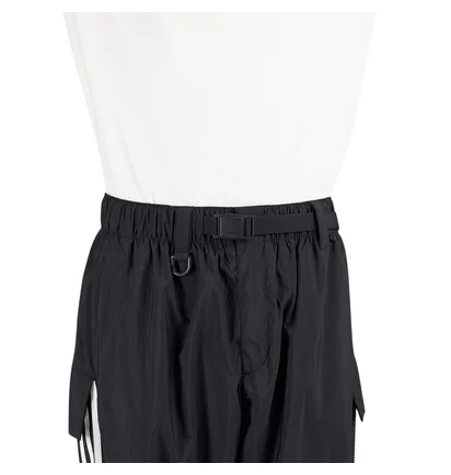 Y-3 Allover Print Nylon Shell Pants (Schwarz)