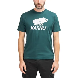 Karhu Basic Logo T-Shirt (Grün / Weiss)