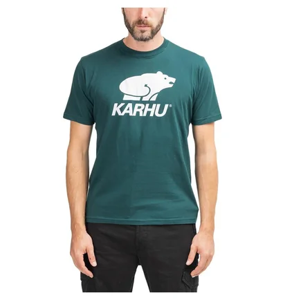 Karhu Basic Logo T-Shirt (Grün / Weiss)