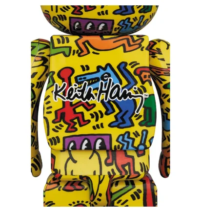 Medicom 100% + 400% Keith Haring #5 Be@rbrick Toy