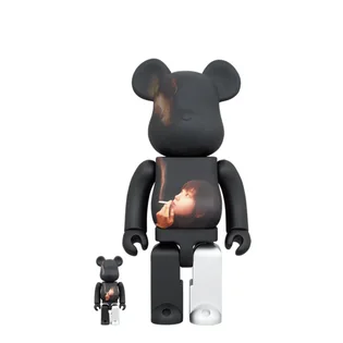 Medicom 400% BLACK Scandal Yohji Yamamoto Collab