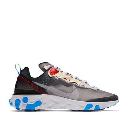 Nike React Element 87 (Grau / Rot)