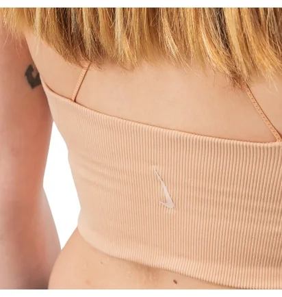 Nike WMNS Yoga Luxe Strappy Cami Top (Pfirsich)